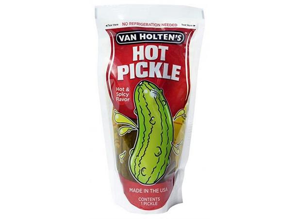 Van Holten Hot pickle in a pouch 140g 1x12 