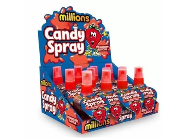 Millions Strawberry Candy Spray 45ml 1x12 