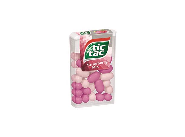 TIC TAC STRAWBERRY MIX 18 GR - 12 st 