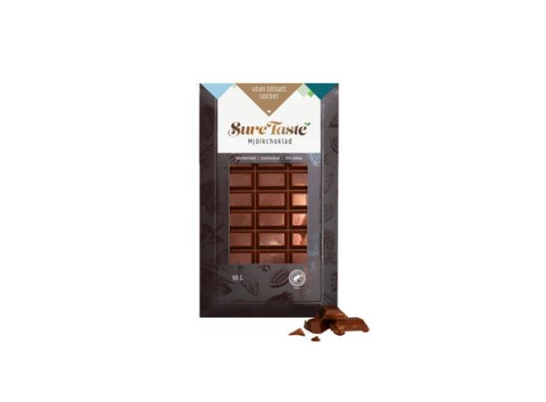 CHOKLADKAKA MJÖLKCHOKLAD 90g (12 st) 