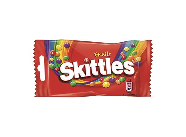 SKITTLES FRUITS 38G (OBS! SMÅ) (14 ST) 