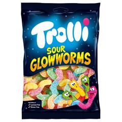 Trolli Sour Glowworms 18x200g