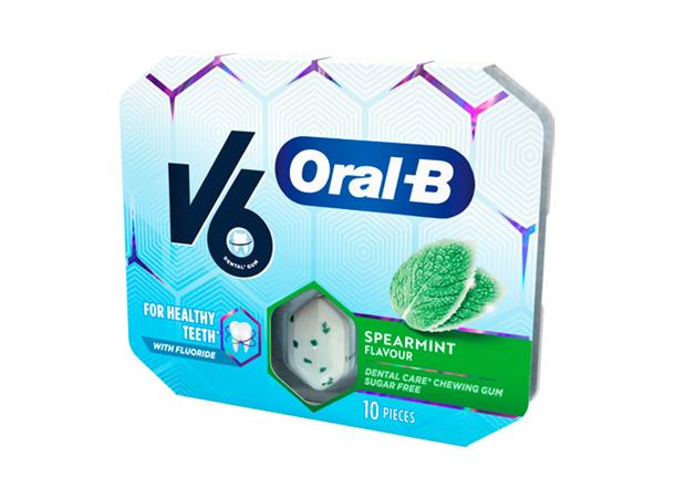 V6 ORAL-B SPEARMINT BLISTER 17g (12 st) 