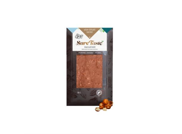CHOKLADKAKA HASSELNÖT 90g (12 st) 