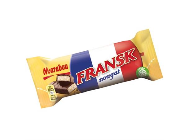 FRANSK NOUGAT DUBBEL 43 g (24 st) 