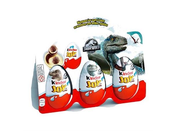 KINDER JOY 3-PACK (32stX60 G) 