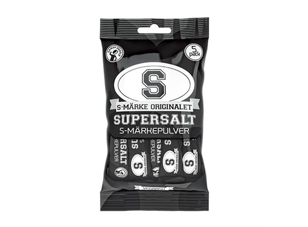 S-MÄRKE SUPERSALT PULVER 5-PACK 20 ST 