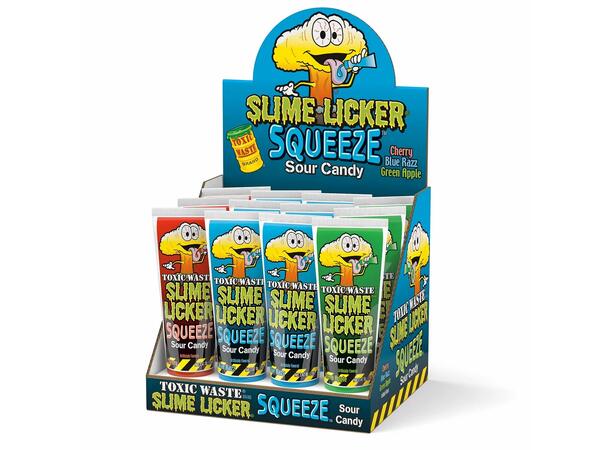 Toxic Waste Slime Licker Squeeze 70g 1x12 