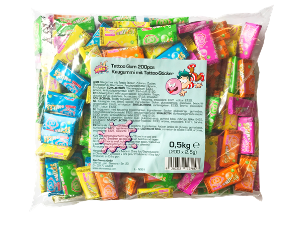 Tattoo Gum 200 pcs 2,5 G 1x10 