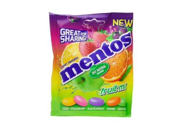 MENTOS FRUIT MIX BAG 140g (7 st) 