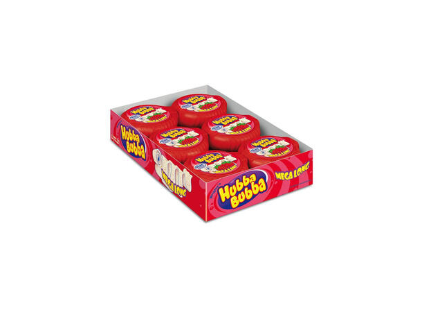 HUBBA BUBBA TAPE STRAWBERRY 56g 1x12 SNAPPY 