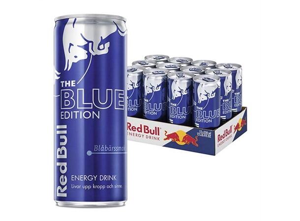 RED BULL BLUE BLÅBÄR BURK 1x24 