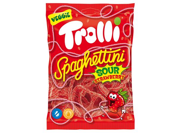 Trolli Spaghettini Strawberry sour 30 x 100 G 
