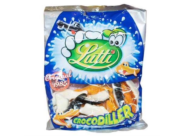 LUTTI CROCODILLER PÅSE 130 g - 13 st 