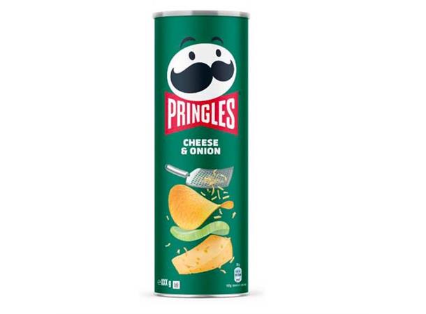 PRINGLES CHEESE & ONION 200G 1X19 