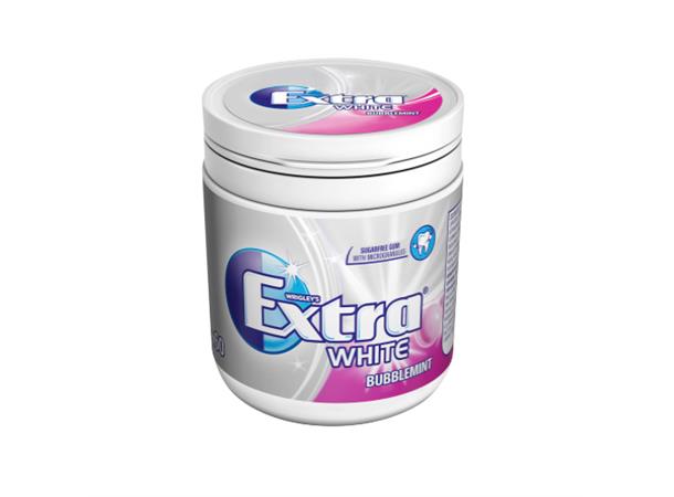 EXTRA WHITE BUBBLE MINT STOR BURK 84 g (6 st) 