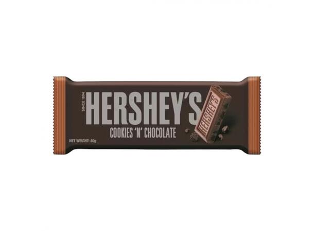 Hershey's Cookies & Chocolate Bar 40g 1x24 