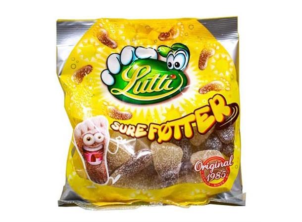 LUTTI SURA FÖTTER PÅSE 130 g - 13 st 