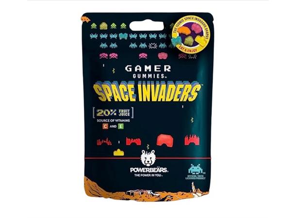 Space Invaders Gummies 6x125g Premium Doypackin Shelf Tray 
