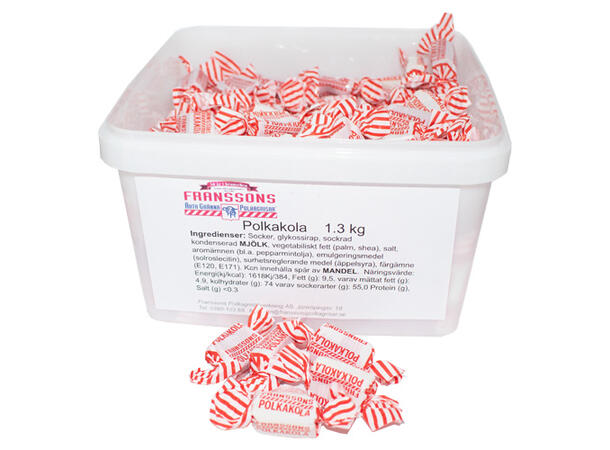 Franssons Polkakola 1,3 KG 