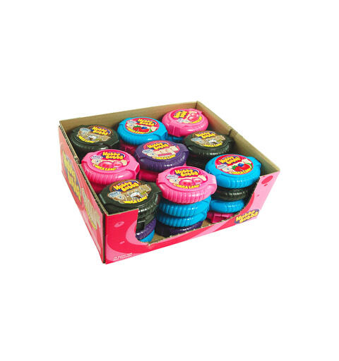 Hubba Bubba Bubble Tape Assortert 1x36 Triple Mix-Strawberry-Cola-Fancy Fruit
