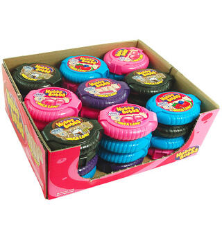 Hubba Bubba Bubble Tape Assortert 1x36 Triple Mix-Strawberry-Cola-Fancy Fruit