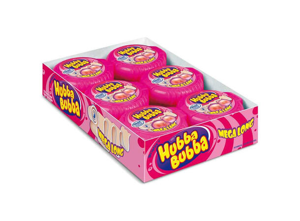 HUBBA BUBBA BUBBLE TAPE FANCY FRUIT 1x12 