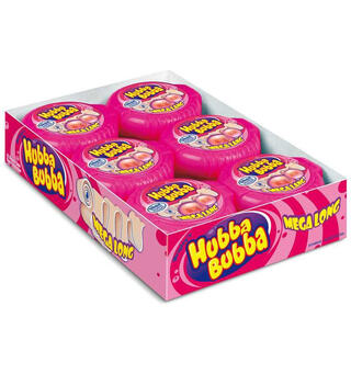 HUBBA BUBBA BUBBLE TAPE FANCY FRUIT 1x12