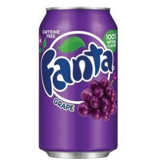 Fanta Grape Cans 355ml  x 12