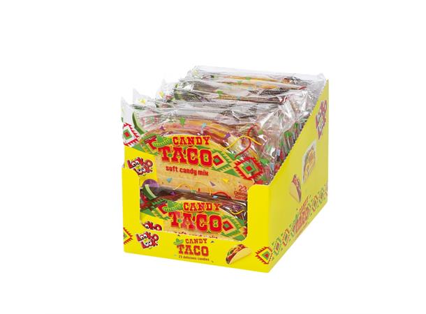 Look-O-Look Candy Taco 115G 1X14 