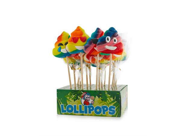 Rainbow Poo Pops 16 Pieces/Display 65 G 
